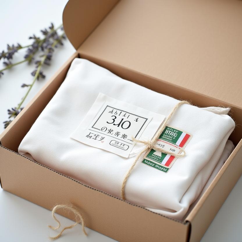 Packaging sostenibile con etichette Made in Italy